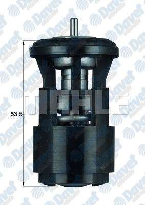 MAHLE TX4187D Termostat Komple Bora Caddy Ii-Iii Golf Iii-Iv-V Polo Cordoba Ibiza Fabia Octavia Leon Toledo Ii